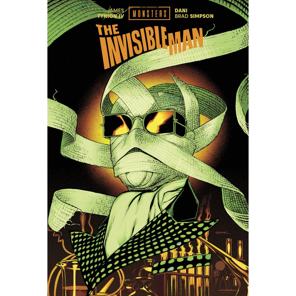 UNIVERSAL MONSTERS THE INVISIBLE MAN HC In-Store Date: 3/25/2026