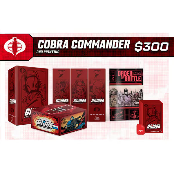 G.I. Joe: A Real American Hero Compendium Sets 1 (books 1-4) Estimated Delivery Dec 2026
