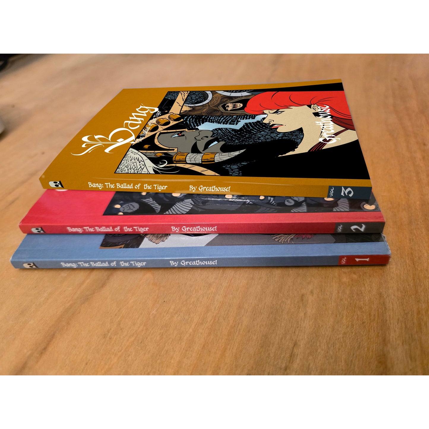 Bang: The Ballad of the Tiger Volumes 1, 2 & 3 of Bang Pre-Order Jan 2026 PANELBOUNDCOMICS EXCLUSIVE