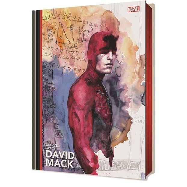 MARVEL ART OF DAVID MACK HC DIRECT MARKET ED
