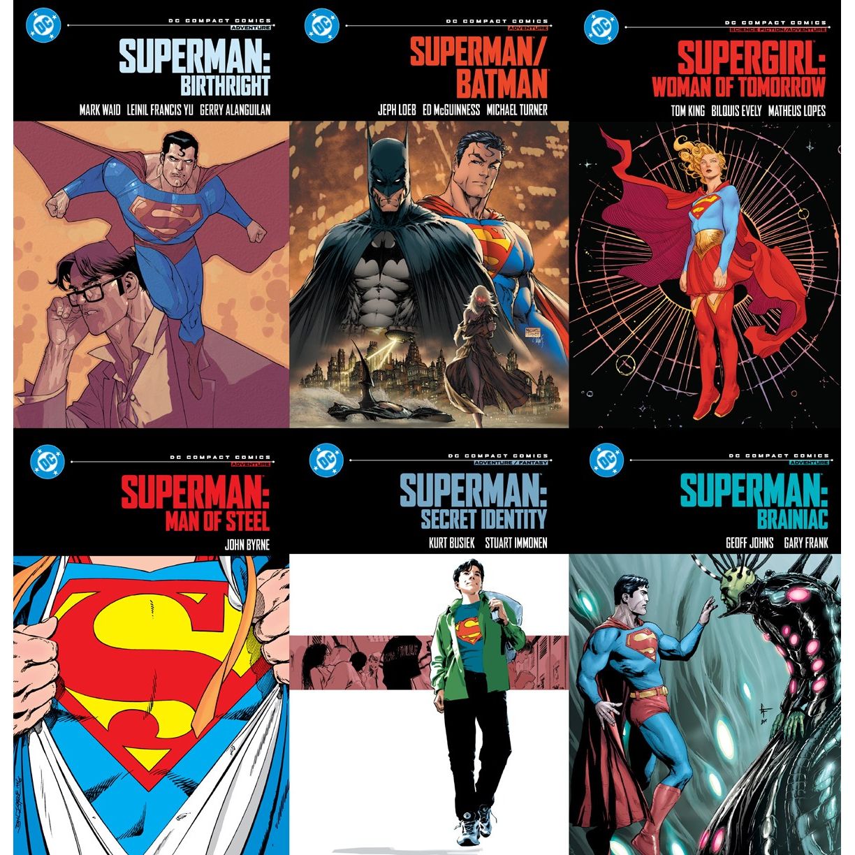 Superman DC Compact Comics Box Set TPB - In Store Date: July 1