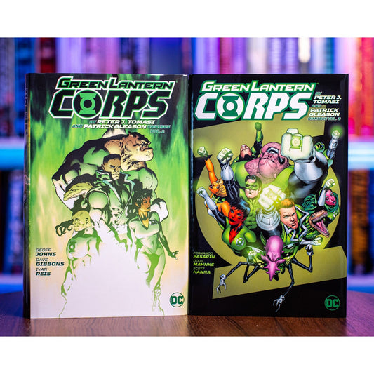 Green Lantern Corps by Tomasi & Gleason Omnibus Vol. 1–2 Bundle (restocking Feb 2026)