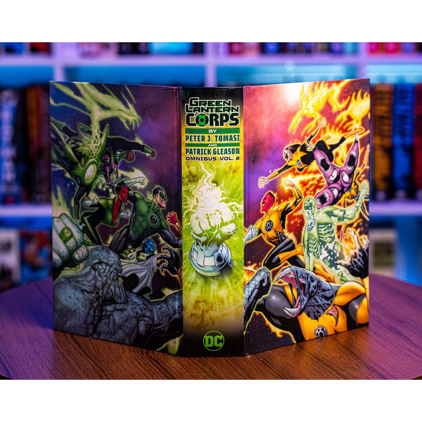 GREEN LANTERN CORPS BY PETER J TOMASI AND PATRICK GLEASON OMNIBUS HC VOL 02