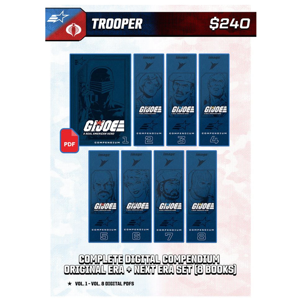 G.I. Joe: Next Era Compendium Sets volumes 1 - 8.