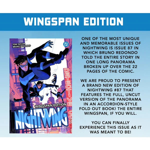 Nightwing by Tom Taylor & Bruno Redondo Omnibus Vol. 1 + Vol. 2 + The DC Art of Bruno Redondo Wingspan Edition Bundle