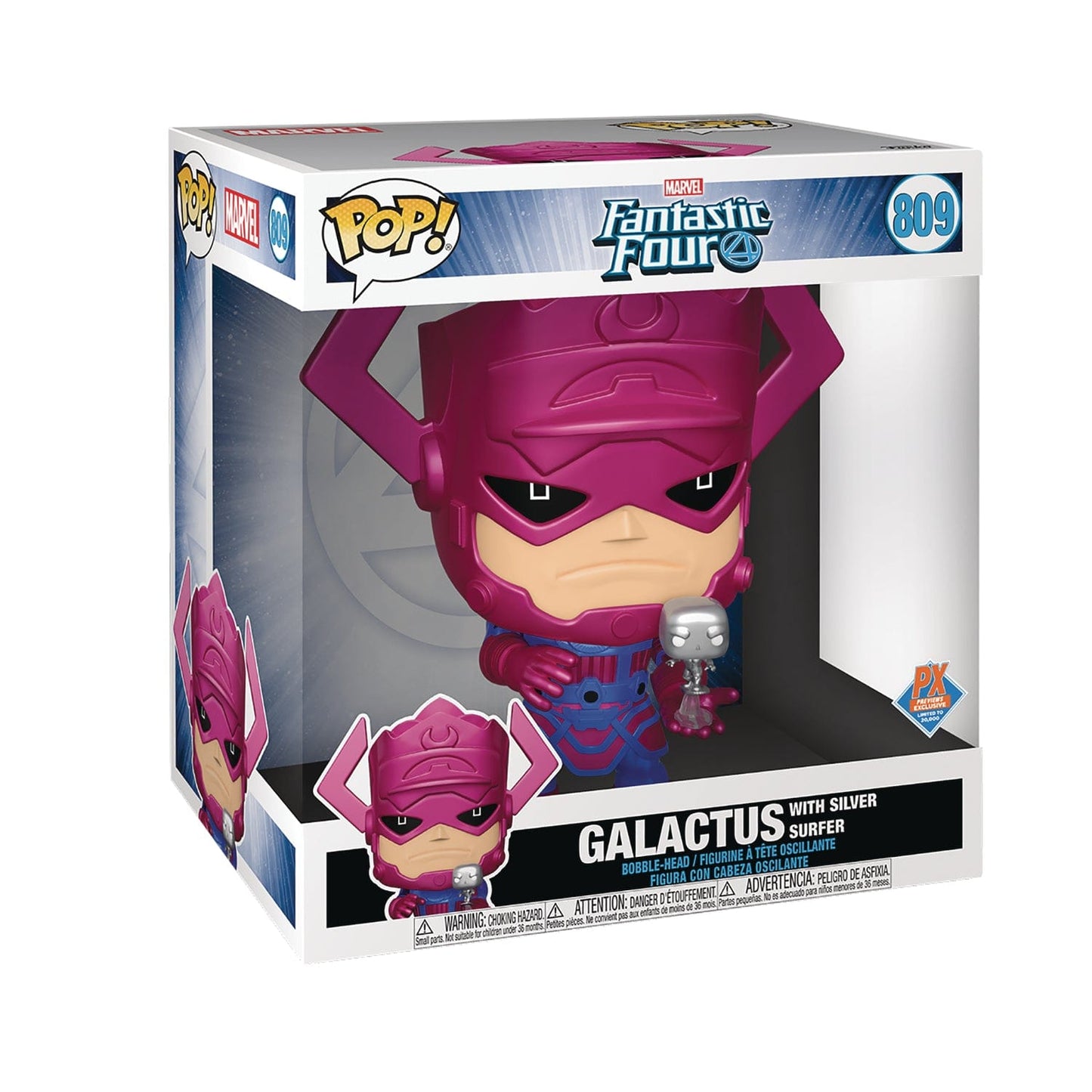 POP JUMBO MARVEL GALACTUS PX 10IN FIG METALLIC VER (C: 1-1-2