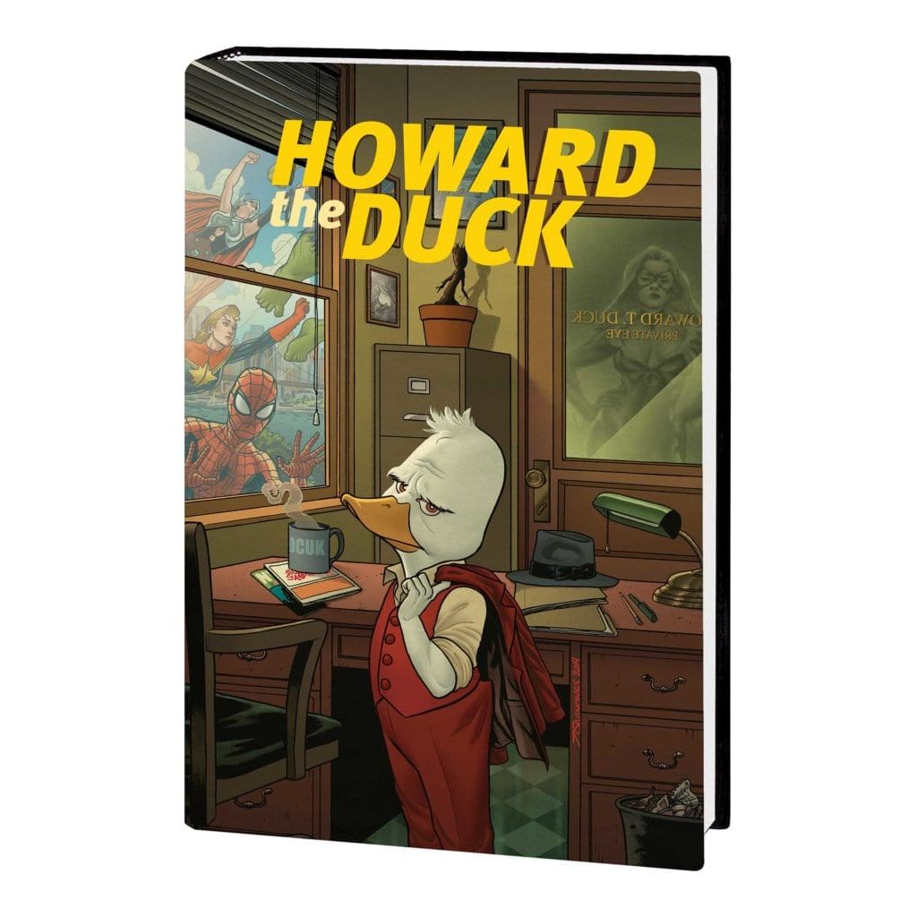 HOWARD THE DUCK BY ZDARSKY & QUINONES OMNIBUS HC QUINONES COVER
