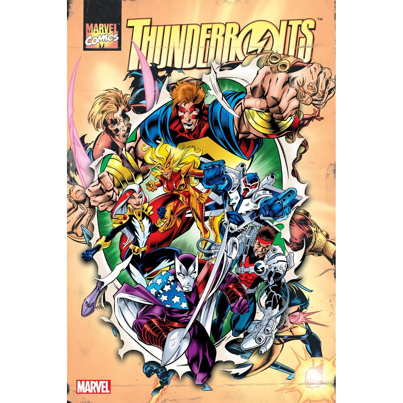 THUNDERBOLTS OMNIBUS HC VOL 01 BAGLEY ANNUAL DM VAR