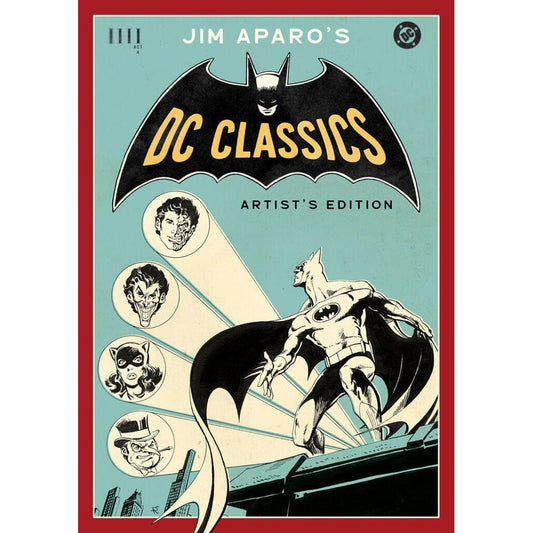 JIM APAROS DC CLASSICS ARTISTS EDITION HC JIM APARO CVR In-Store Date: 9/17/2025