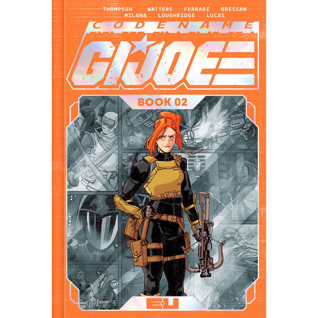 CODENAME GI JOE DELUXE EDITION HC BOOK 02 MARCO FERRARI SPOT FOIL CVR In-Store Date: 9/24/2025