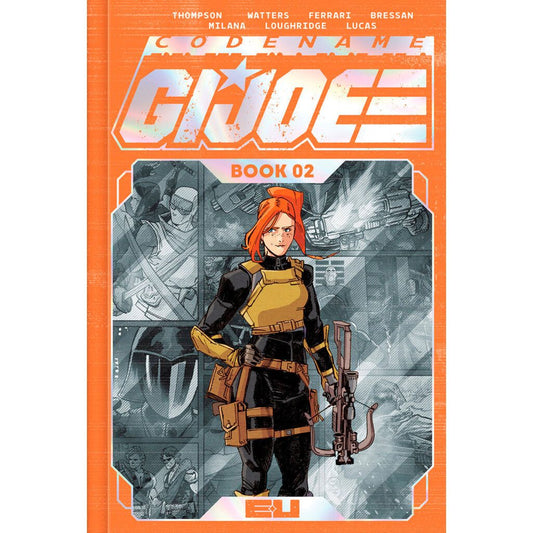 CODENAME GI JOE DELUXE EDITION HC BOOK 02 MARCO FERRARI SPOT FOIL CVR In-Store Date: 9/24/2025