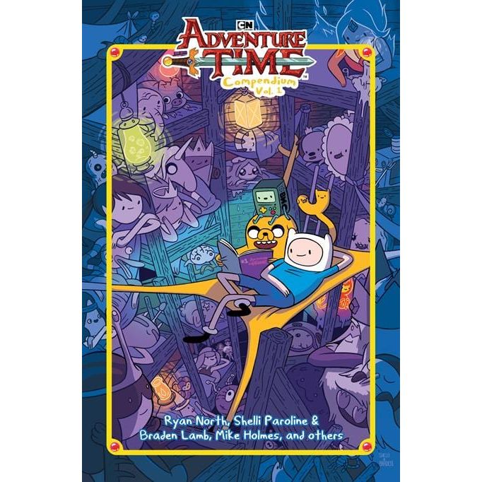 ADVENTURE TIME COMPENDIUM HC VOL 1 DIRECT MARKET EXCLUSIVE