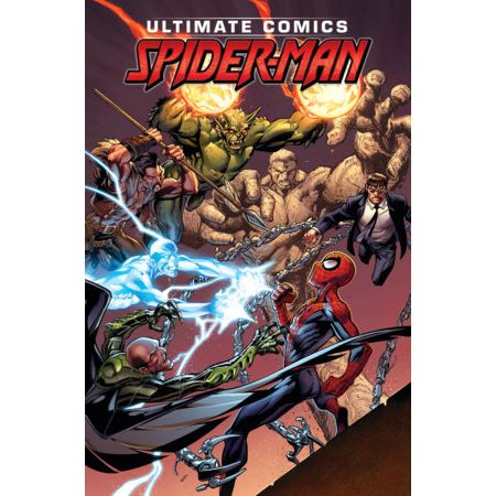 Ultimate Spider-Man Omnibus Vol. 5 Mark Bagley Cover [DM Only] On Sale 11/18/25