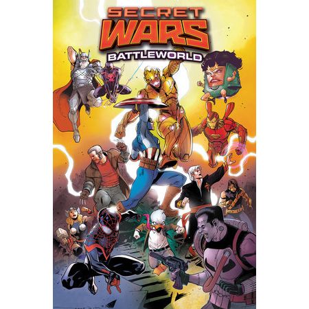 SECRET WARS: BATTLEWORLD OMNIBUS VOL. 3 HC ANDREA SORRENTINO COVER [DM ONLY] On Sale 02/24/2026