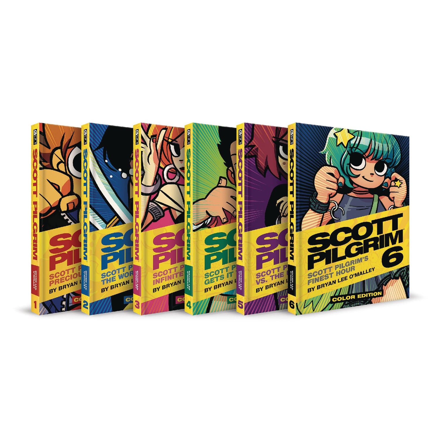 SCOTT PILGRIM PRECIOUS LITTLE SLIPCASE COLLECTION TPB (Black and white pages)