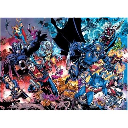 DC MARVEL THE AMALGAM AGE OMNIBUS HC DIRECT MARKET EXCLUSIVE JIM LEE VAR