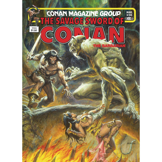 The Savage Sword Of Conan: The Original Comics Omnibus Vol.6 On Sale 9/17/25
