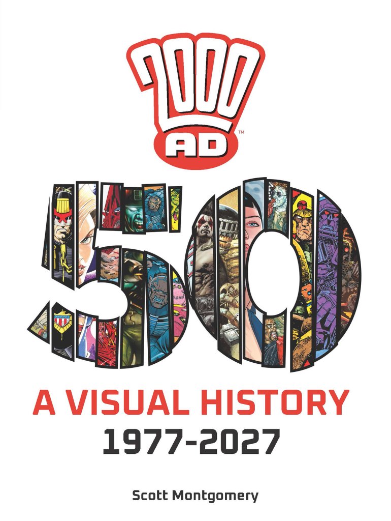 2000 AD A Visual History 1977-2027 HC 50th Anniversary Celebration - On Sale Date: January 27, 2027
