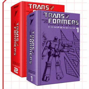 THE TRANSFORMERS US Compendiums Vol. 1 & Vol. 2 KICKSTARTER EXCLUSIVE KICKSTARTER EXCLUSIVE NO STRETCH GOALS