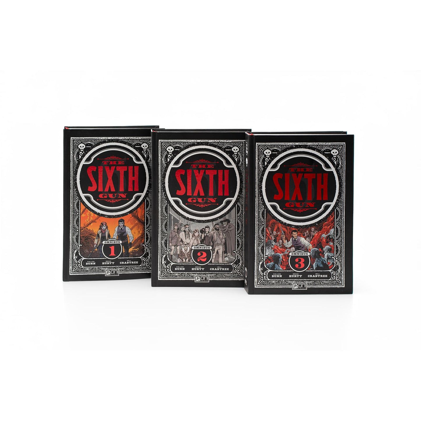 THE SIXTH GUN DELUXE OMNIBUS LIBRARY Kickstarter Exclusive  1-3