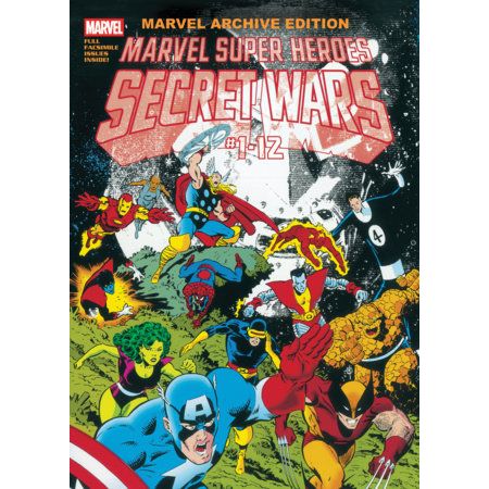 Marvel Archive Edition: Marvel Super Heroes Secret Wars Gallery Edition Mike Zeck Original Collection Cover [DM Only] On Sale 09/16/2025