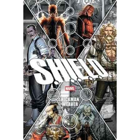 S.H.I.E.L.D. BY HICKMAN & WEAVER OMNIBUS DUSTIN WEAVER COVER [DM ONLY] On Sale 10/21/2025