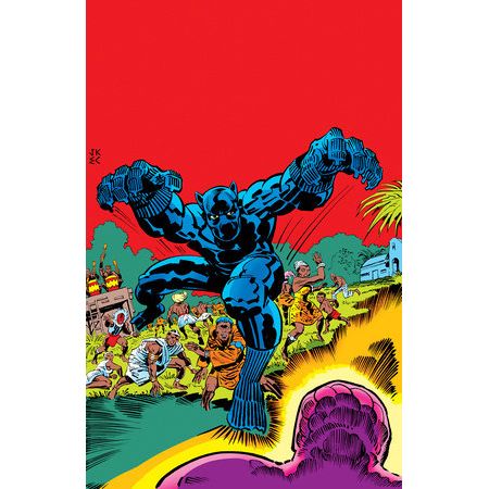 Black Panther: Revenge Of The Black Panther Omnibus Jack Kirby Cover [DM Only] On Sale 02/03/2026