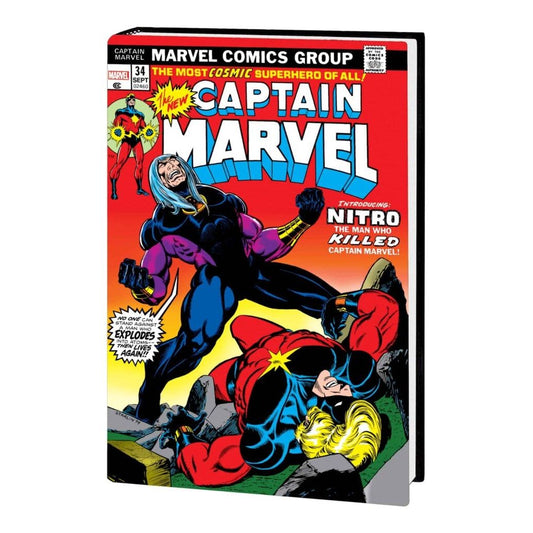 THE DEATH OF CAPTAIN MARVEL OMNIBUS HC JIM STARLIN COVER [DM ONLY]