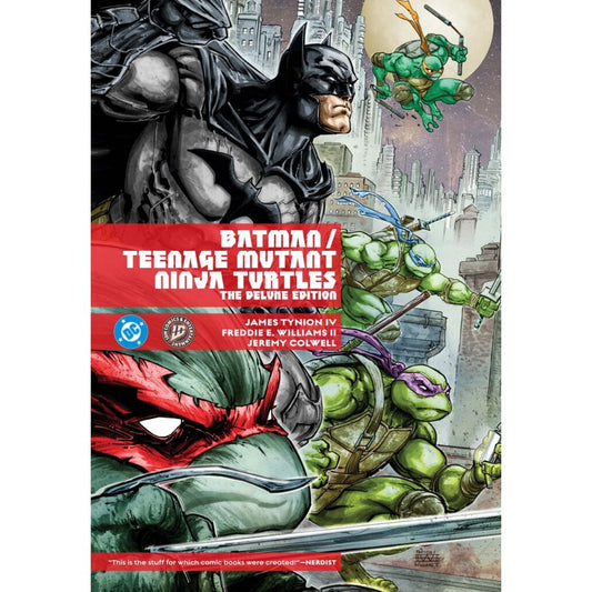 BATMAN / TEENAGE MUTANT NINJA TURTLES: DELUXE EDITION (2026 EDITION) On Sale: 7/14/26