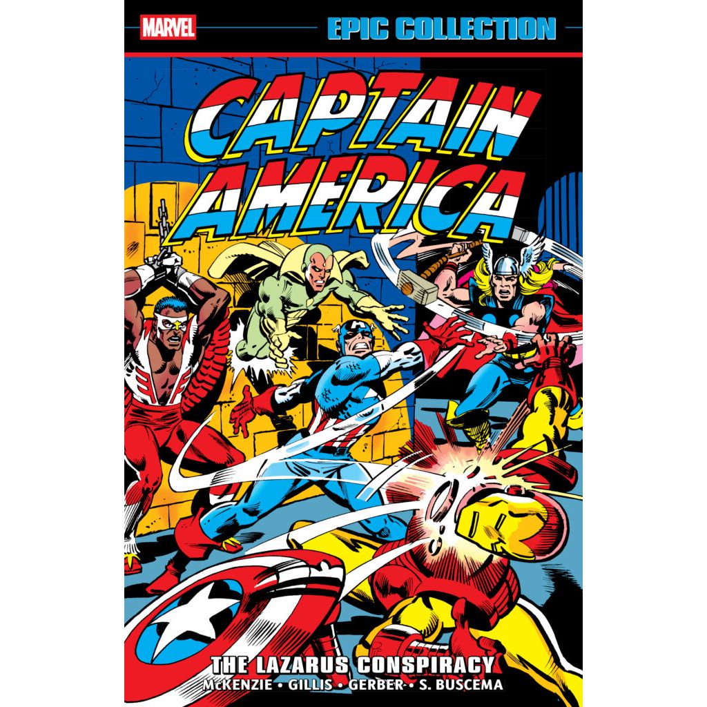 Captain America Epic Collection: The Lazarus Conspiracy - On Sale Date: Nov 3, 2026