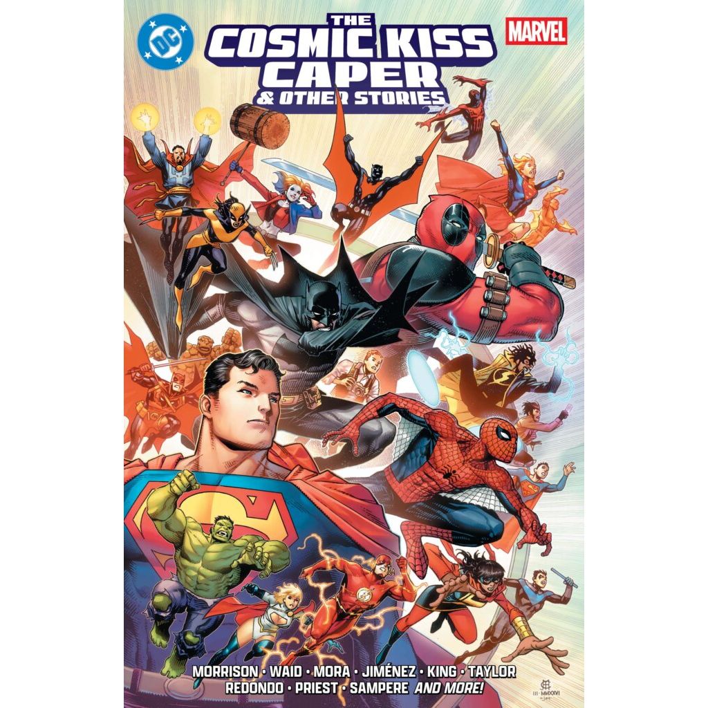 DC/Marvel: The Cosmic Kiss Caper & Other Stories - On Sale Date: Sep 8, 2026