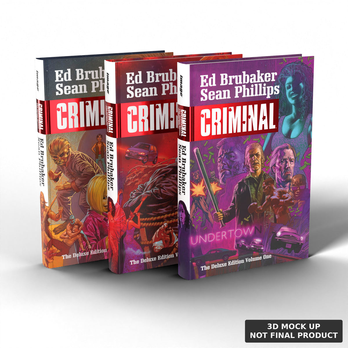 Criminal Deluxe Edition Hardcover Vol. 1–3 Bundle – PBC Exclusive Foil Edition