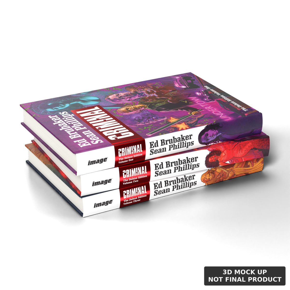 Criminal Deluxe Edition Hardcover Vol. 1–3 Bundle – PBC Exclusive Foil Edition
