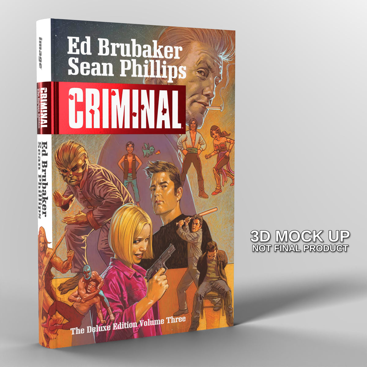 Criminal Deluxe Edition Hardcover Vol. 1–3 Bundle – PBC Exclusive Foil Edition