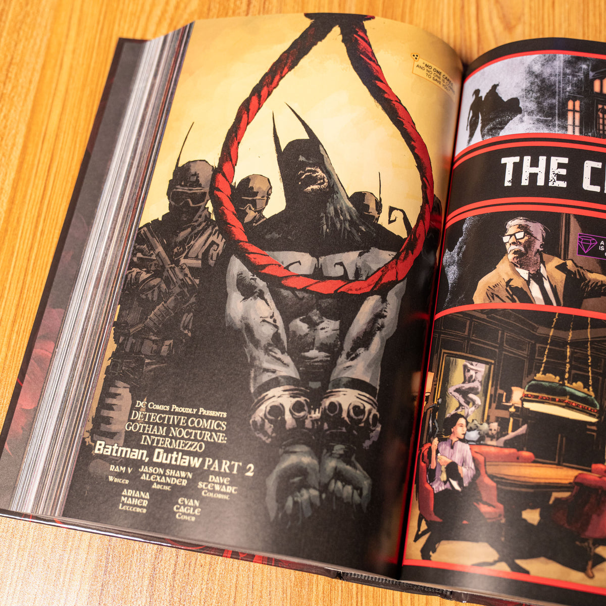 Batman: Detective Comics by Ram V Omnibus Panel Bound Comics Exclusive Variant Cover