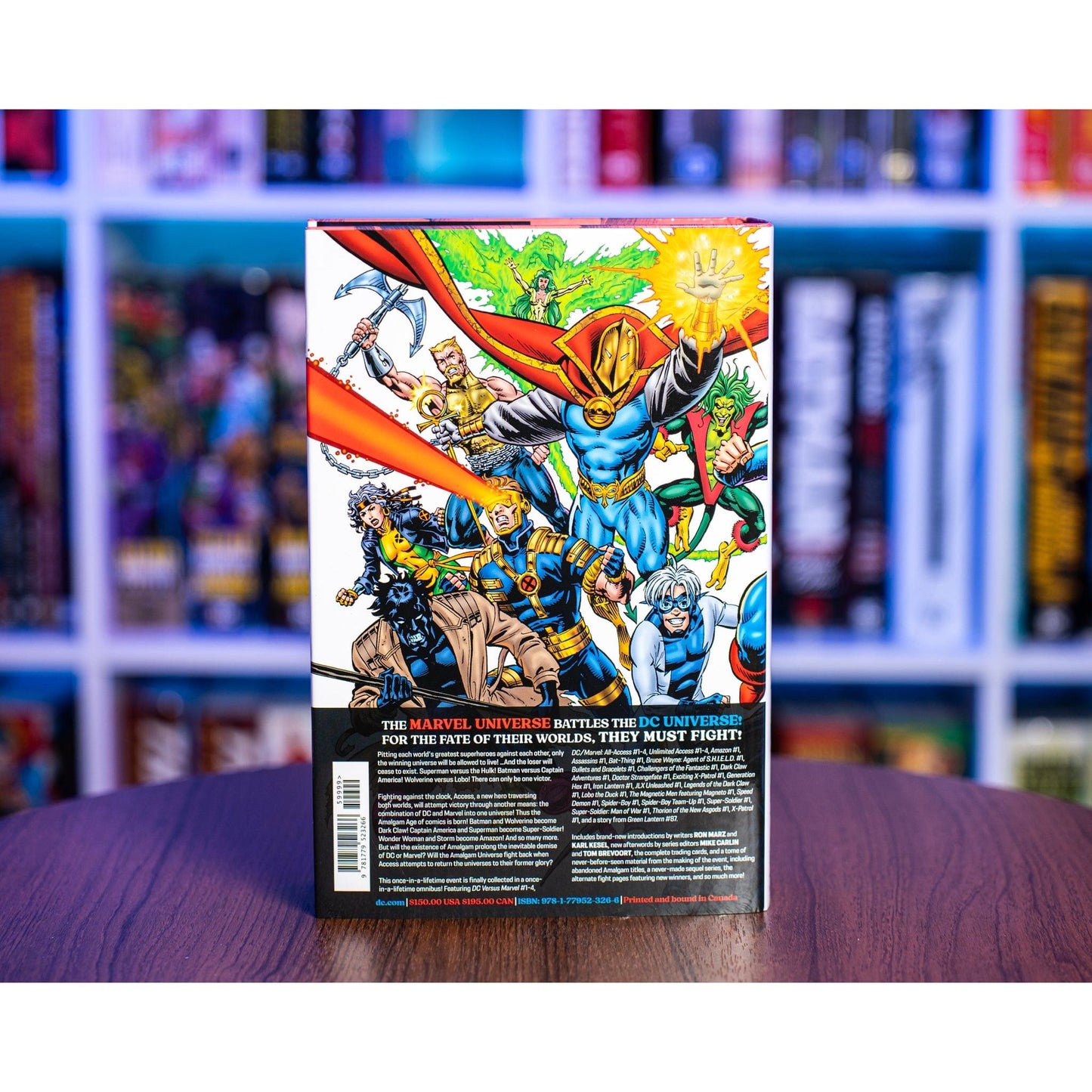 DC MARVEL THE AMALGAM AGE OMNIBUS HC DAVE GIBBONS CVR New Printing: 9/24/2026