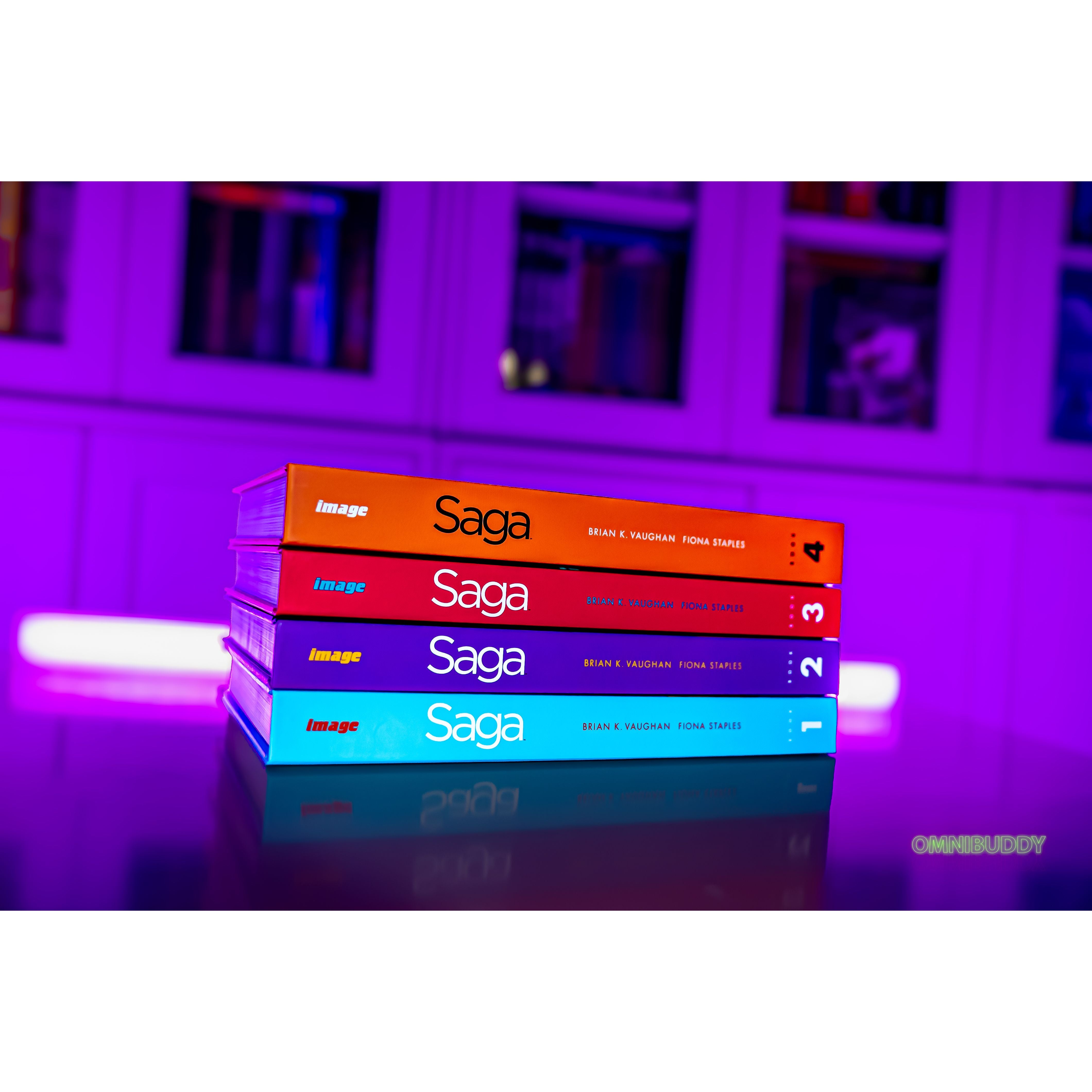 SAGA Deluxe Hardcover Vol. 1–4 Bundle – The Complete Space Epic So