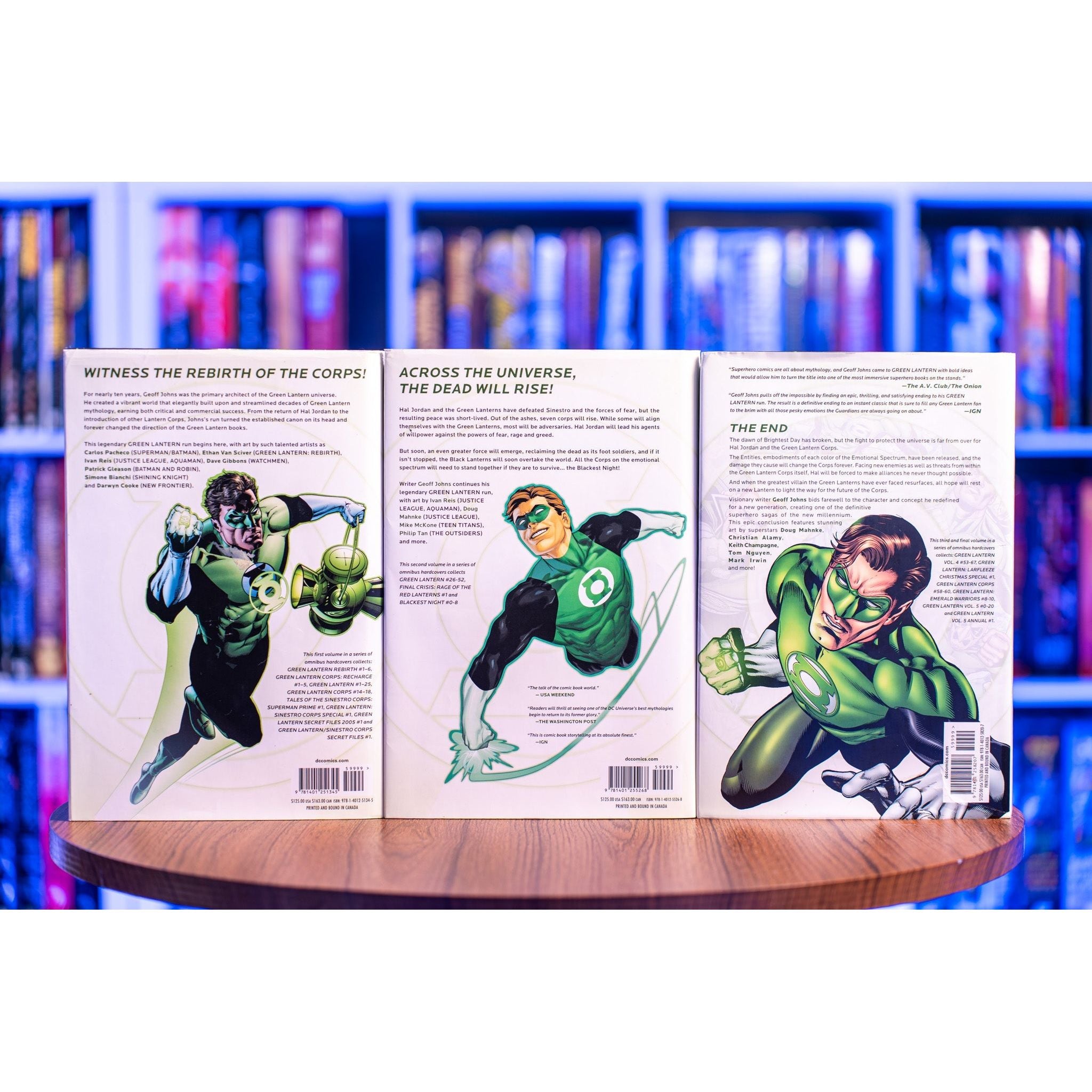 Green Lantern by Geoff Johns Omnibus Vol. 1–3 Bundle – Panel Bound