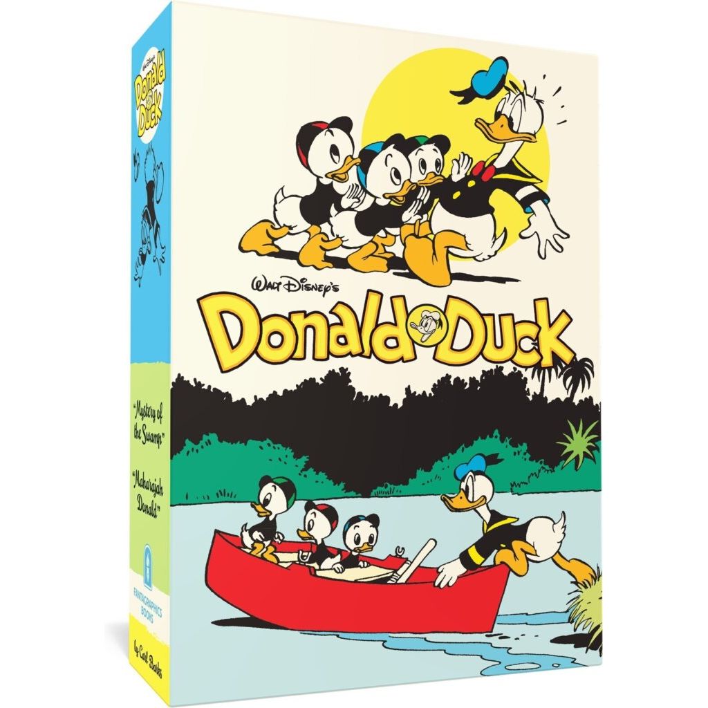 Walt Disney's Donald Duck Gift Box Set: Mystery of the Swamp & Maharajah Donald Vols. 03 & 04 HC - On Sale Date: November 18, 2026