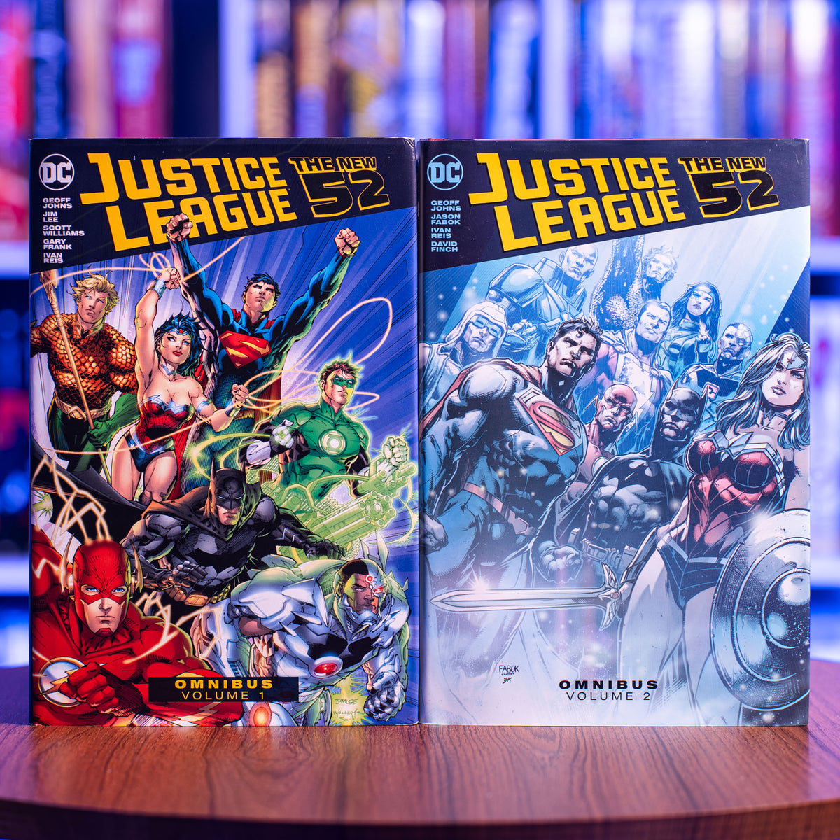 Justice League: The New 52 Omnibus Vol. 1 and 2 Bundle by Geoff John's