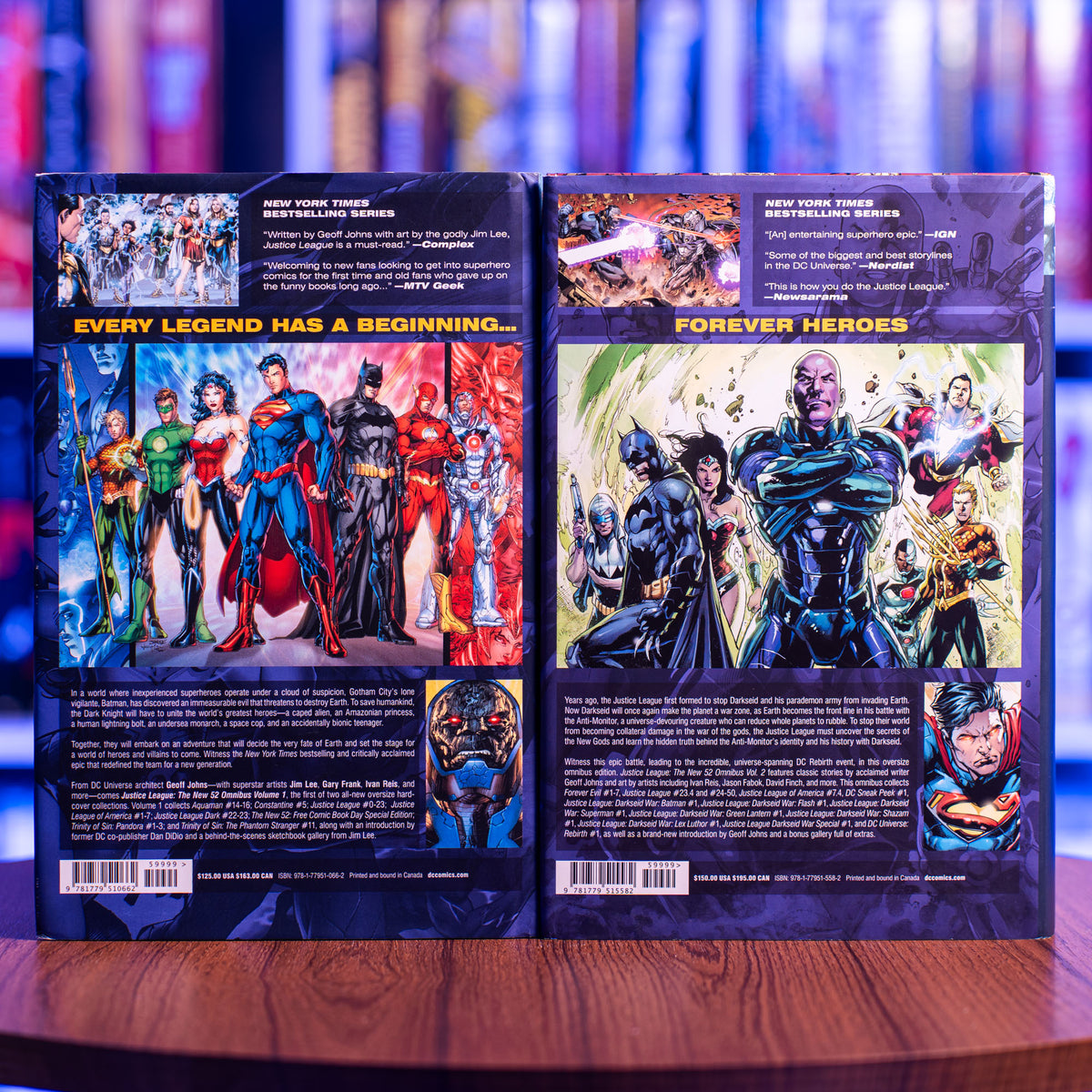 Justice League: The New 52 Omnibus Vol. 1 and 2 Bundle by Geoff John's