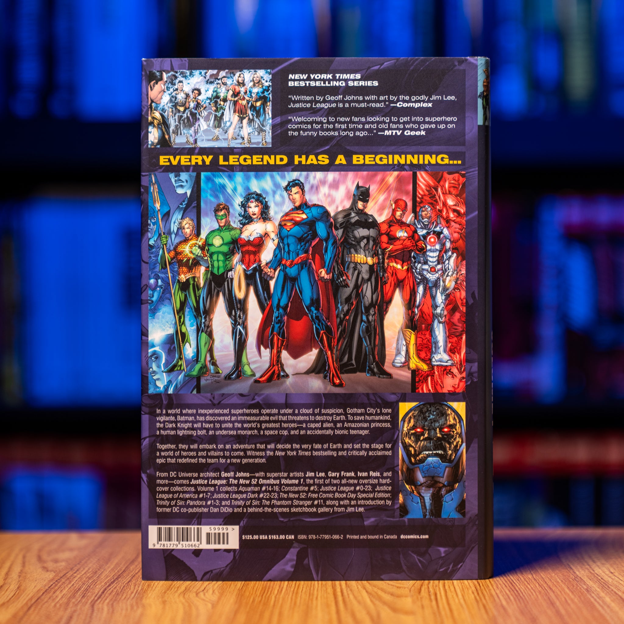 洋書 Justice League: The New 52 Omnibus Vol 1 JUSTICE LEAGUE THE NEW 52 OMNIBUS VOL 1 HC – Panel Bound Comics