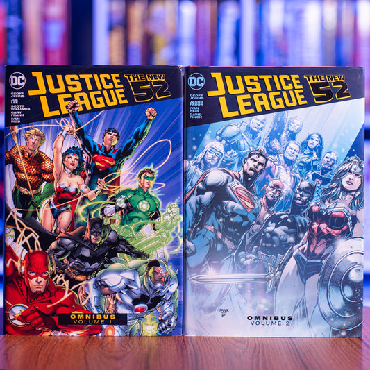 Justice League: The New 52 Omnibus Vol. 1 and 2 Bundle by Geoff John's