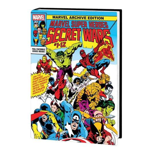 MARVEL ARCHIVE EDITION: MARVEL SUPER HEROES SECRET WARS GALLERY EDITION HC MIKE ZECK ORIGINAL FIRST ISSUE COVER On Sale 09/16/2025