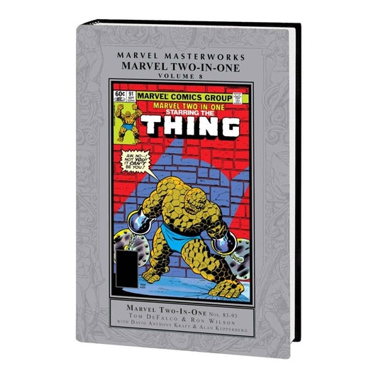 MARVEL MASTERWORKS: MARVEL TWO-IN-ONE VOL. 8 HC ON SALE 08/27/2025