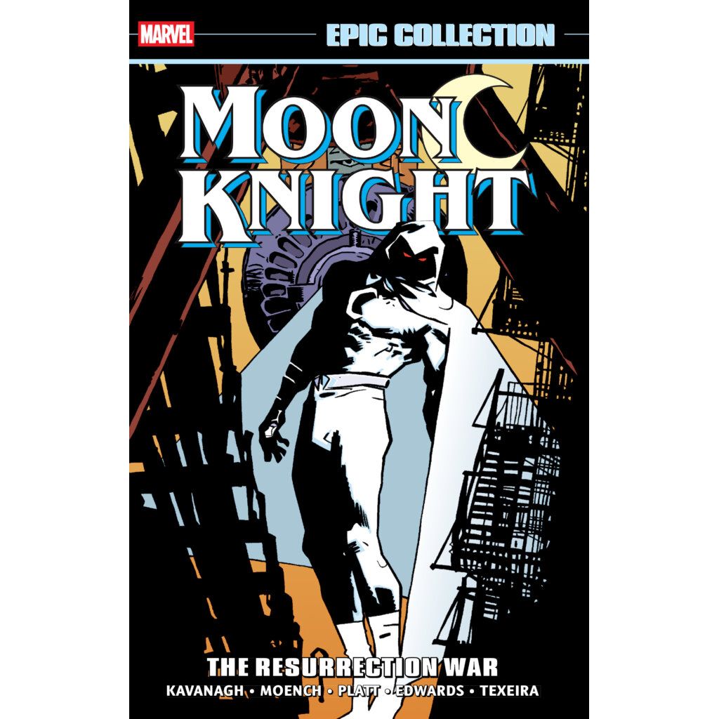 Moon Knight Epic Collection: The Resurrection War - On Sale Date: Oct 20, 2026