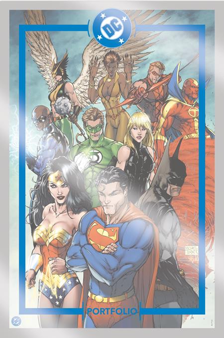 Marvel Portfolio Of Micahel Turner 9-Print Set (JLA & The Flash) - On Sale Date: November 18, 2026