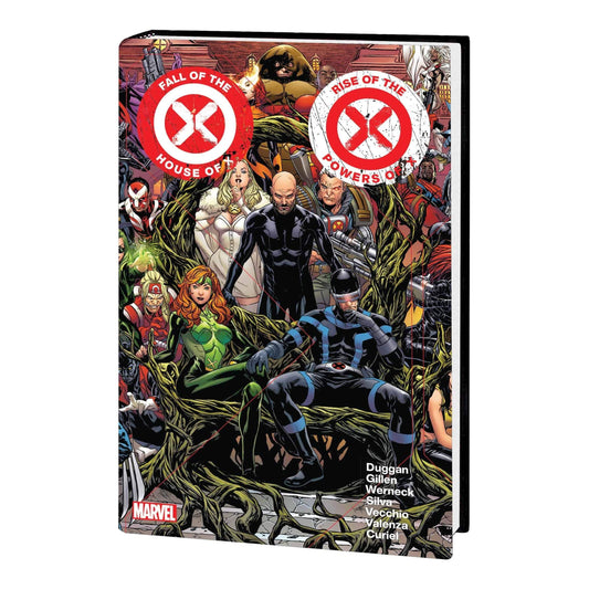 FALL OF THE HOUSE OF X/RISE OF THE POWERS OF X OMNIBUS HC MARK BROOKS COVER In Shops: Aug 06, 2025