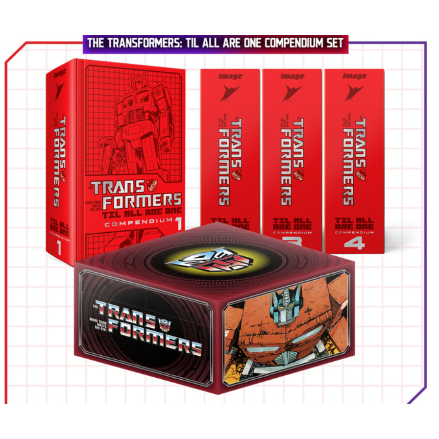 Grimlock THE TRANSFORMERS: TIL ALL ARE ONE Compendium Hardcover box set - Autobot Edition KICKSTARTER EXCLUSIVE WITHOUT STRETCH GOALS