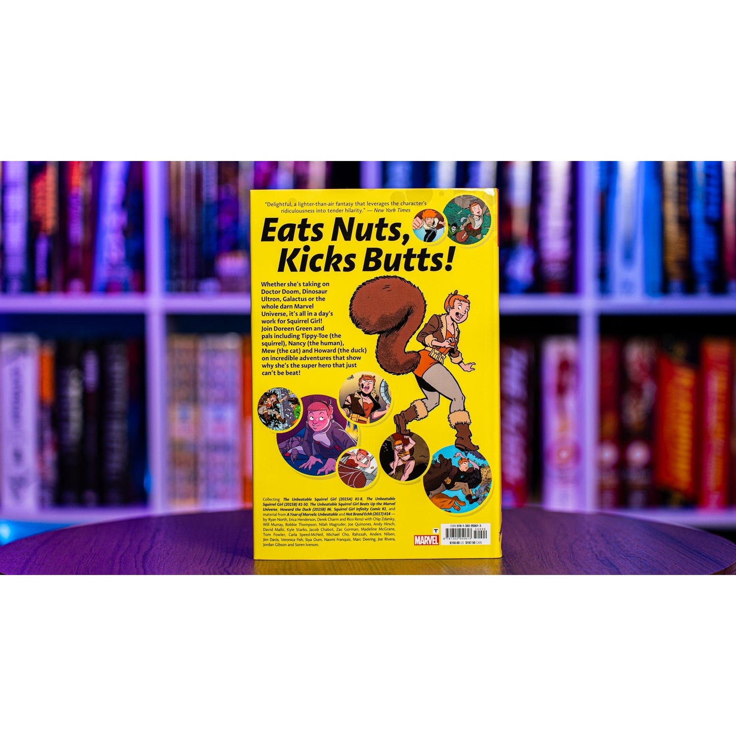THE UNBEATABLE SQUIRREL GIRL OMNIBUS HC HENDERSON COVER
